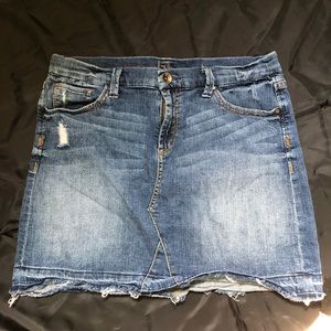 Distressed liT skirt